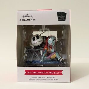 Hallmark Christmas Ornament Nightmare Before Christmas Jack Skellington Sally